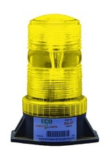 B1L120 110V 120V YELLOW LED NON-FLASHING STEADY-ON WARNING LIGHT SMALL BEACON