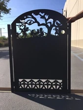 Custom Size| Stylish Art Design| Pedestrian Metal Fence| Gate For Home Security
