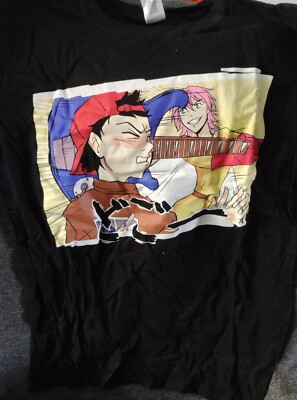 FLCL T-Shirt schwarz Größe M