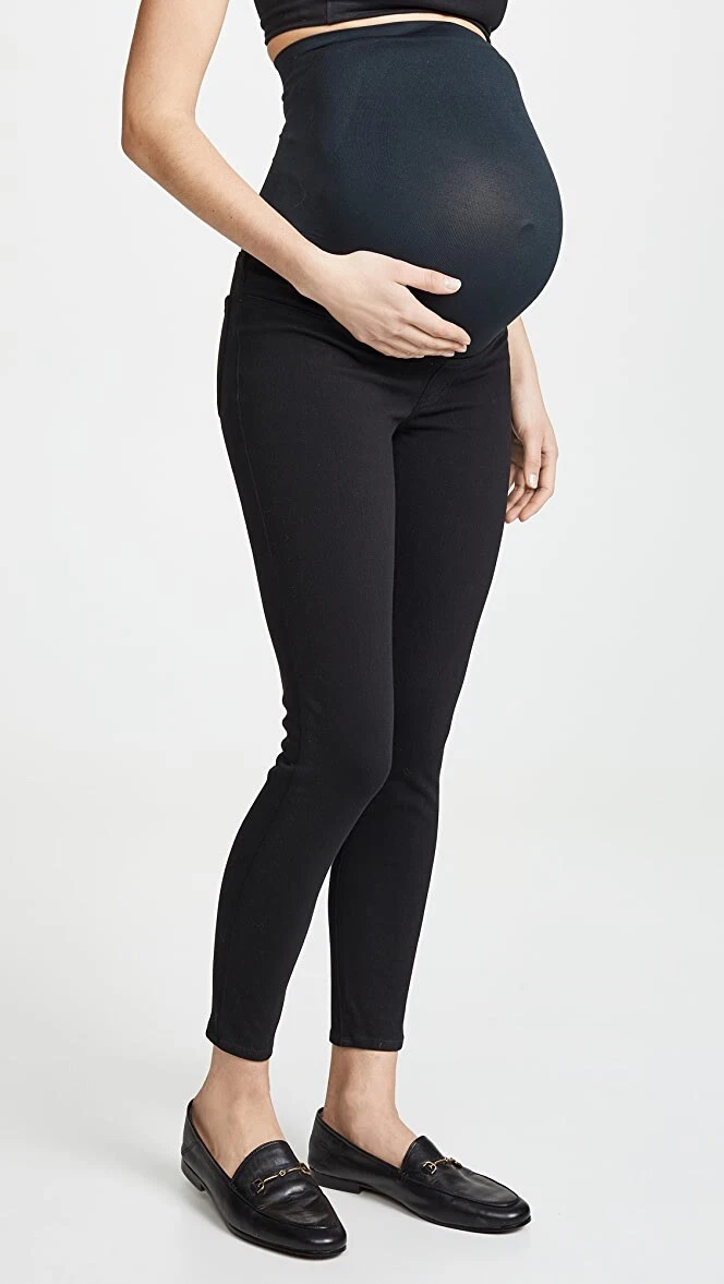 NEW SPANX Maternity Mama Ankle Jean-ish Leggings - 20154R - Black - XS