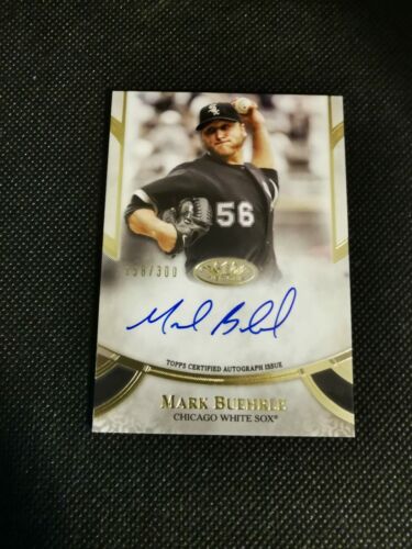 2021 Topps Tier One Baseball Mark Buehrle Performers Auto /300 White Sox - Picture 1 of 2