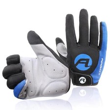 Men Women Full Finger Gloves Anti Slip Gel Pad Motorcycle MTB Road Bike Gloves
