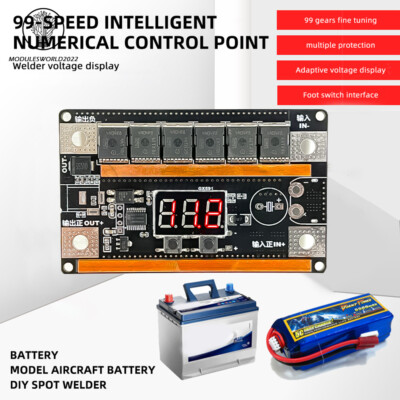 DC 12V 18650 Li-ion Battery Spot Welding Welder Machine DIY Kits Auto Trigger