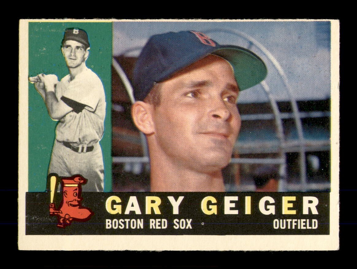 1960 Topps #184 Gary Geiger EX-MT Baseball Card - OBGcards