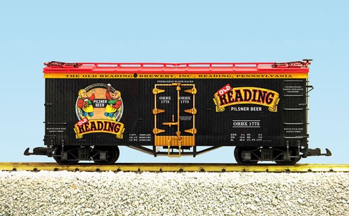 USA Trains escala G R16032A cerveza antigua lectura Pilsner #1775 - negra/roja  | Zustand: New