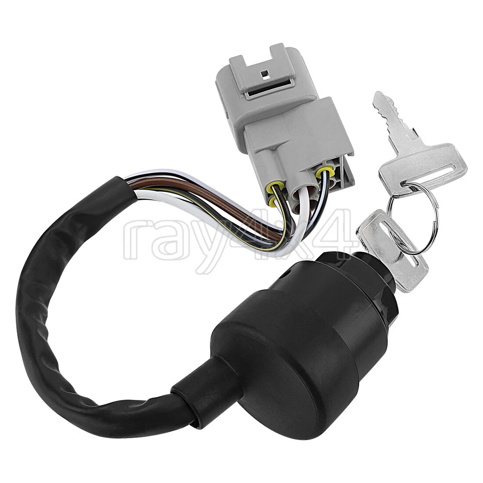 Interruptor de encendido con 2 llaves 27005-1244 2001-2008 para Kawasaki Mule 3000 3010 3020 Foto 2 de 4
