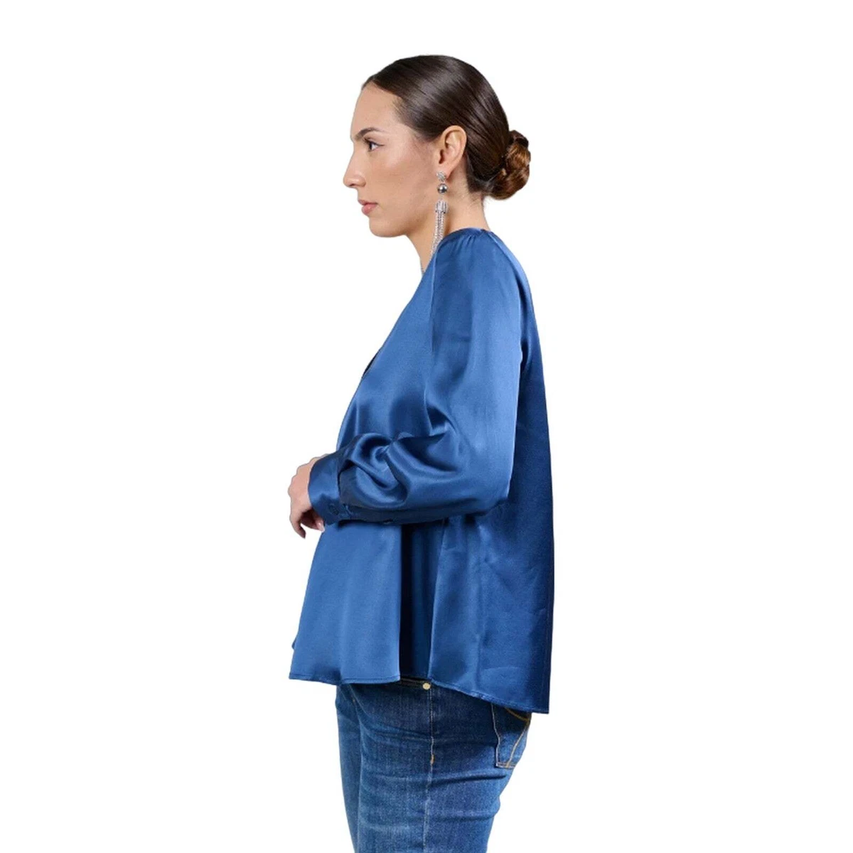 Bluse e camicie Donna Kaos Blusa Blu eBay