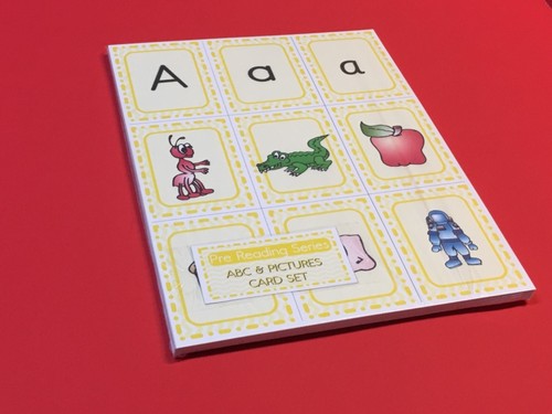 Montessori - Pre Reading Series - ABC & Picture Card set - 230+ Laminated Cards - 第 3/3 張圖片