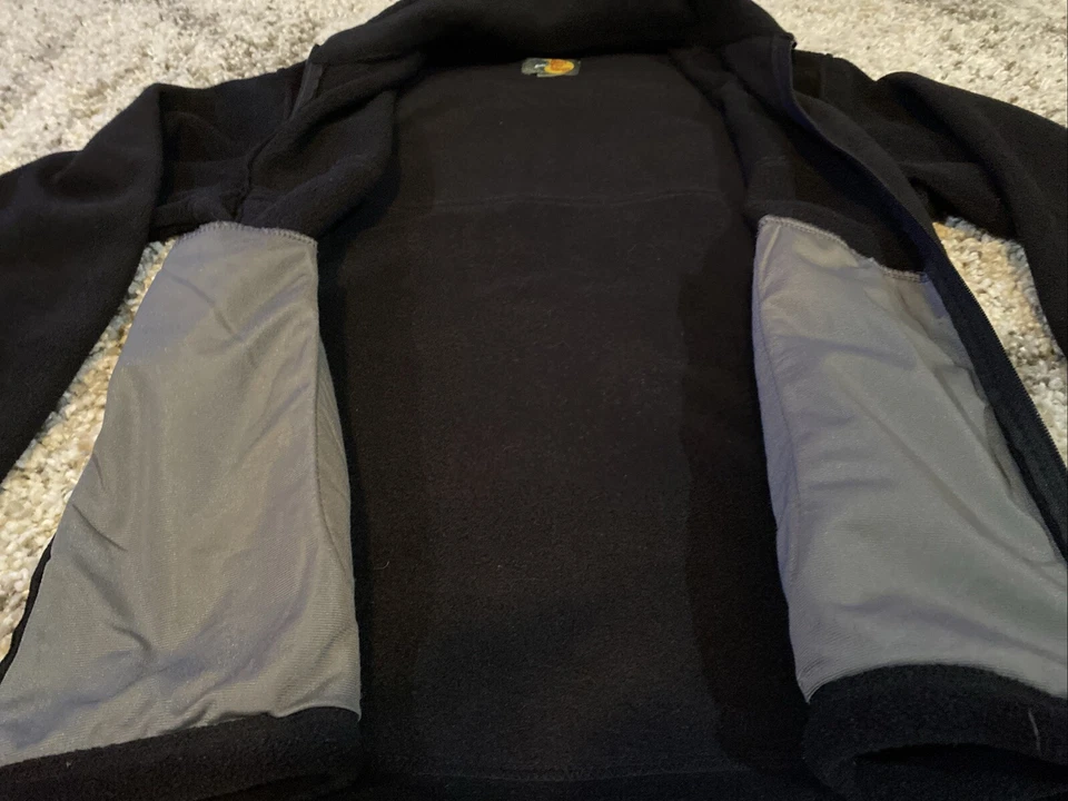Bass Pro Shops Fleece Jacket Women’s Black Size Small - Image 4 of 4