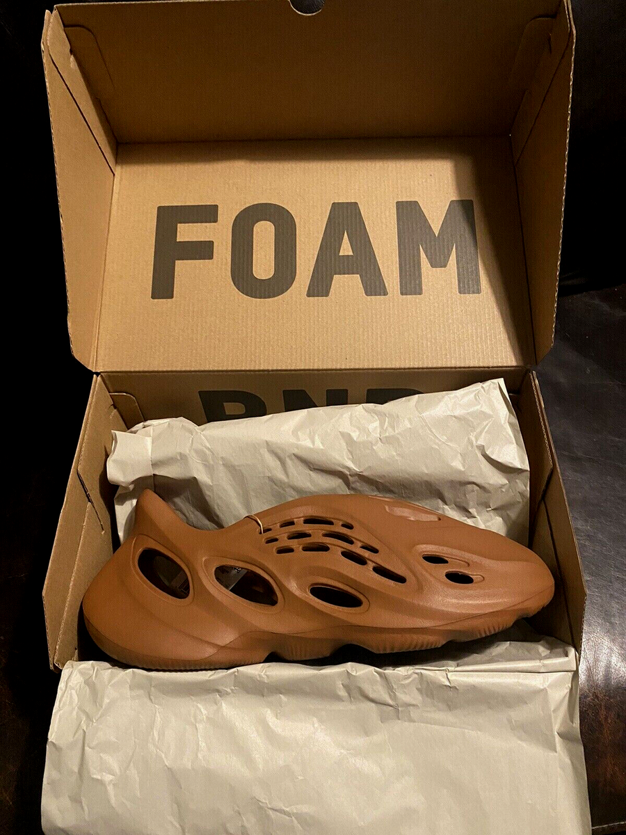 Adidas Yeezy Foam Runner Clay Red Mens New In Box HP5335 - SIZE 12