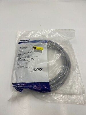 Belden Traceable Patch Cord Bonded-Pair 10GX 24AWG, Solid CMR T568A/B-T568