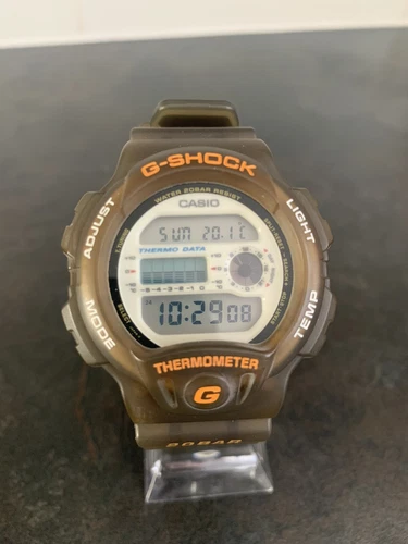 CASIO G SHOCK DW6100 vintage 90’s thermodata