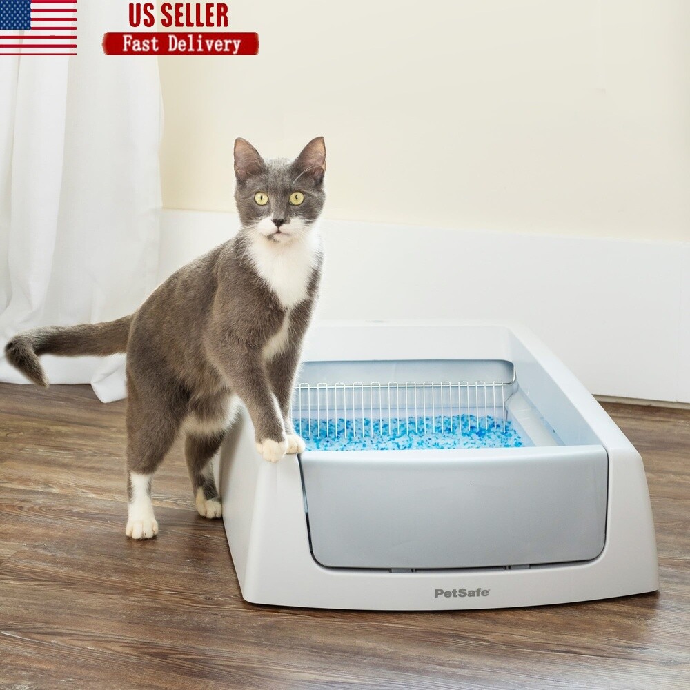 Odor Control Leak Protection Crystal Tray