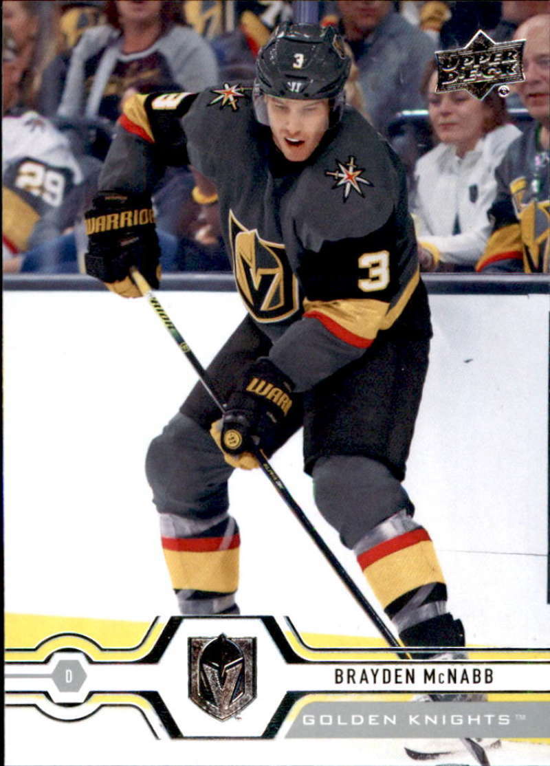 2019-20 Upper Deck #448 Brayden McNabb Vegas Golden Knights