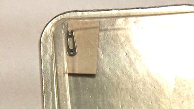NOS Rolex 2130 560 2, Spring Clip for Oscillating Weight. open package NEW