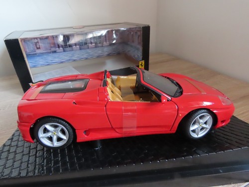 Mattel Hot Wheels Ferrari 360 Spider 2000 modelo de coche fundido a presión 1:18 (en caja) - Imagen 5 de 11