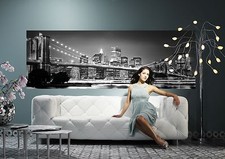 Panorama Wandbild New York City WALLPAPER Schlafzimmer Wohnzimmer Riesen Kunst