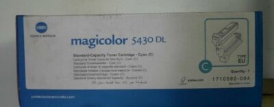 Konica Minolta 1710582-004 Toner cyan für magicolor 5430DL  453-9332 OVP  A