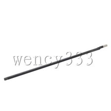 9mm Dia Black Steel Double Style Two Way Adjustment Truss Rod for Guitar