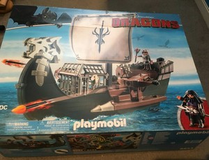 playmobil dragon ship 9244