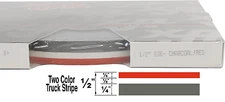 Half Inch Wide 2 Color Truck PinStripe 1/2" x 150'  Accent Striping