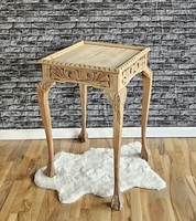 Tisch Teak Holz Wandtisch Holztisch Beistelltisch