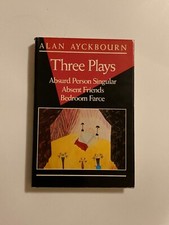 Three Plays by Alan Ayckbourn; 1975 Book Club Edition, Near Fine / Very Good+