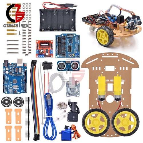 Avoidance Tracking Smart Car IR Robot DIY Chassis Starter For Arduino - Picture 11 of 31
