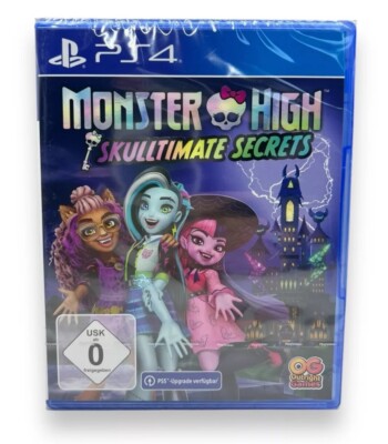Monster High: Skulltimate Secrets PS4 PlayStation 4 Neu & OVP