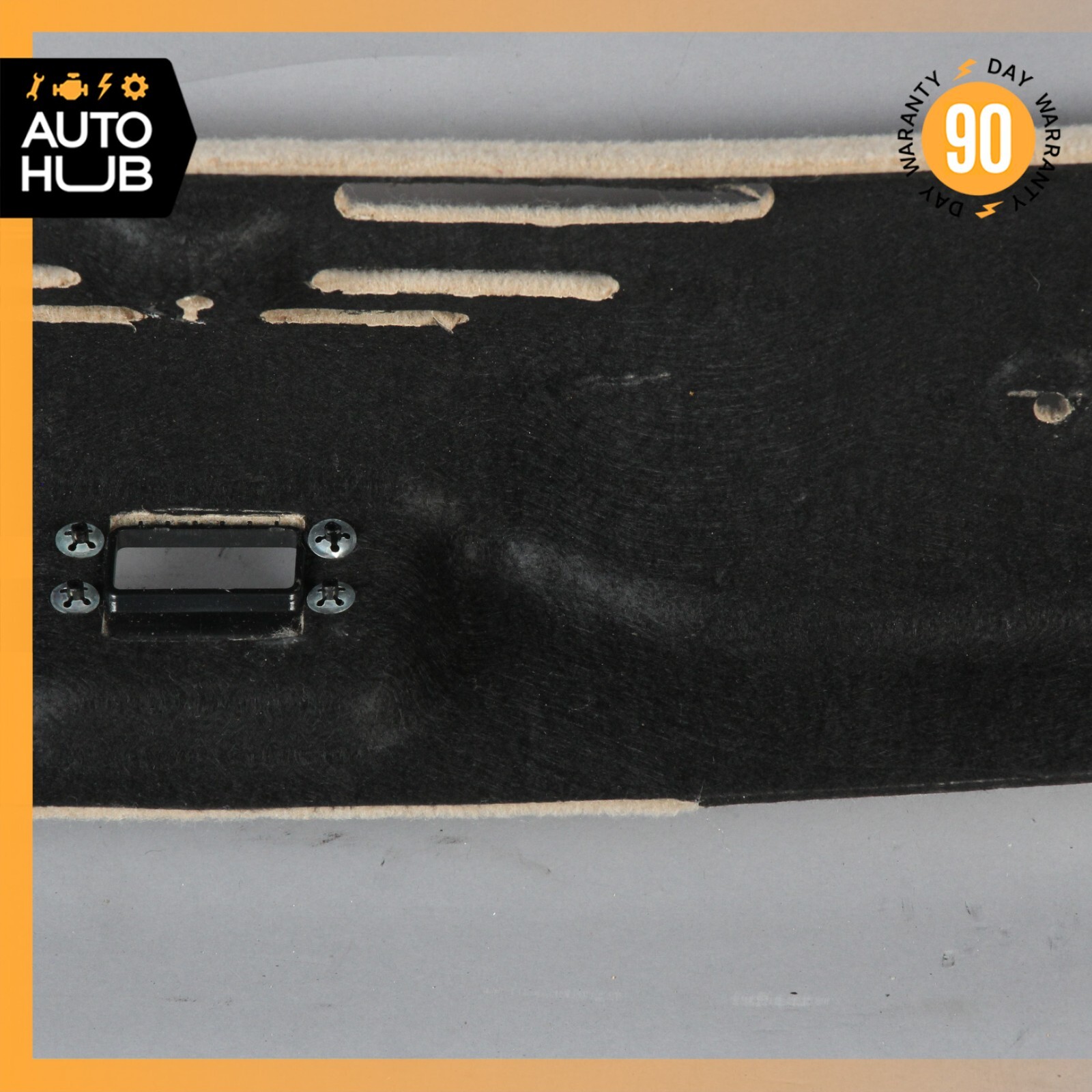 03-13 Maserati Quattroporte S GT S M139 Rear Trunk Latch Carpet Cover Beige OEM