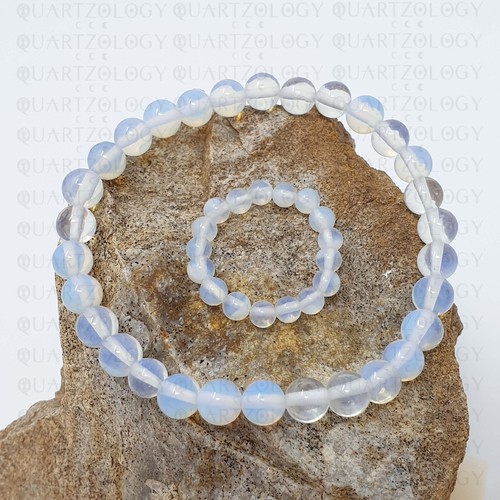 Opal Gift Set Healing Stone Natural Quartz Crystal Heart Chakra Bundle Gemstone - Picture 4 of 12