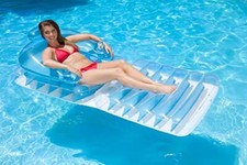85678 Swimming Pool Chair N Chaise Lounge Float Blue