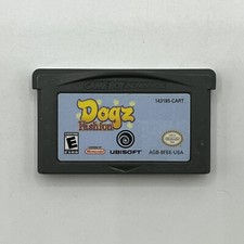 Nintendo Game Boy Advance DOGZ Fashion Authentic Tested & Working Ubisoft 2006
