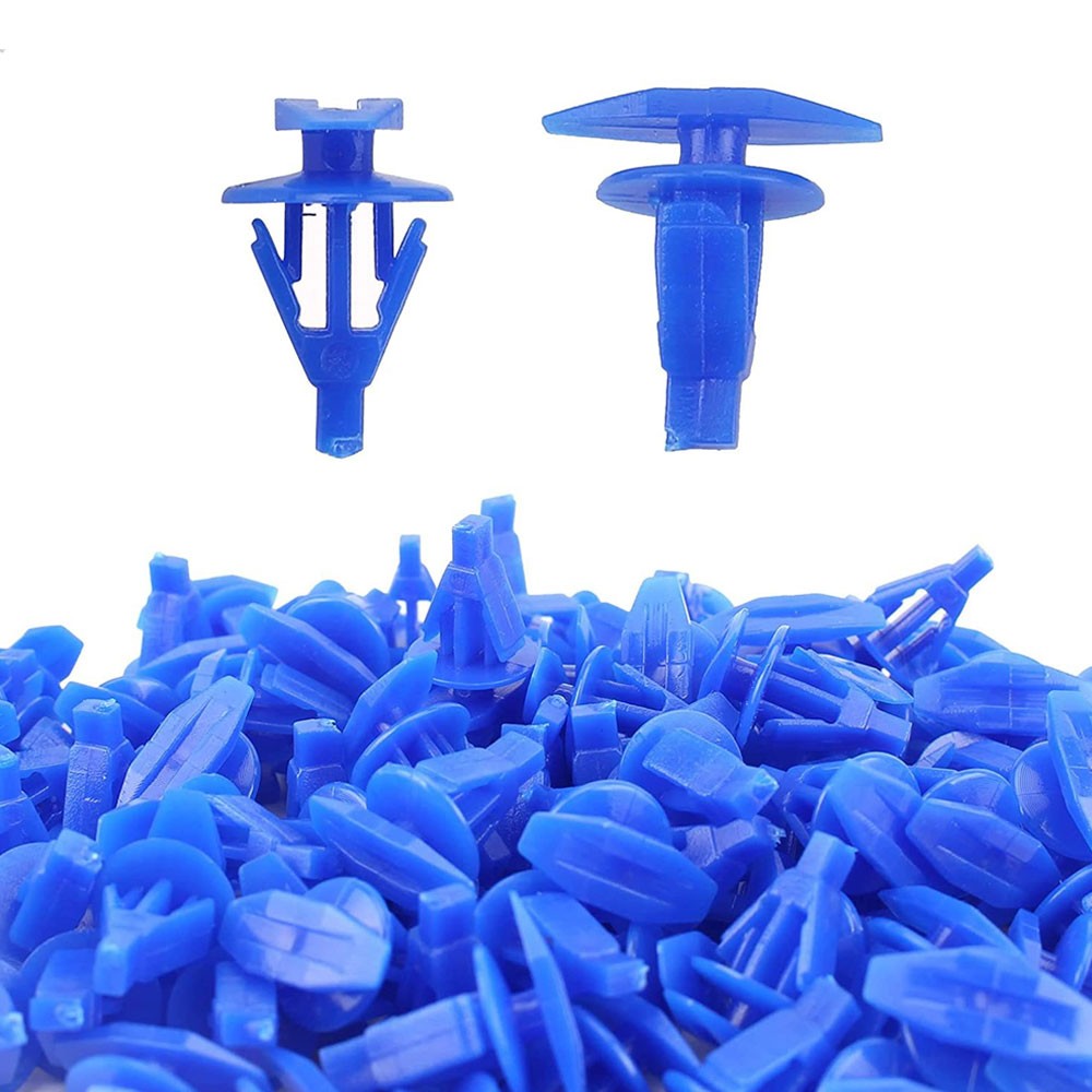 100Pcs Fastener Clips Car Door & Window Sealing Strip Weatherstrip Retainer Clip