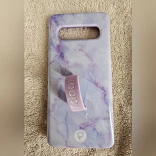 Loopy Case Lavender Marble Phone Cover for Samsung S10