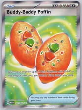Buddy-Buddy Poffin 167/132 Ultra Rare ME01: Mega Evolution Pokemon TCG NM on eBay