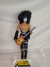 KISS 1977 Paul Stanley Figurine Black Costume Silver Details Original