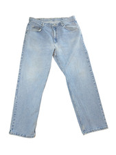 WRANGLER 5 STAR PREMIUM Denim Jeans Mens 34x29 976T1SB Relaxed Fit Work Pants