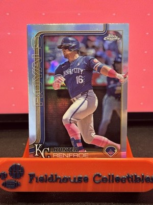 2025 Topps Chrome Baseball - Refractors/Geometric  - Updated 8/9