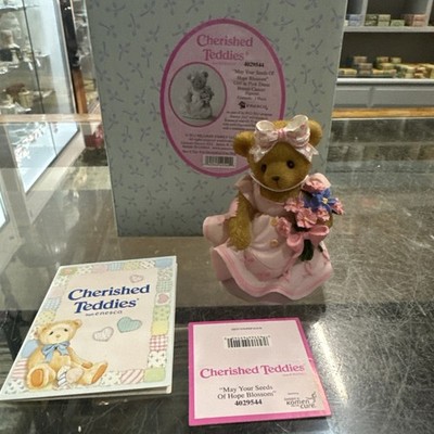 Cherished Teddies 4029544 May Your Seeds Of Hope Blossom NIB