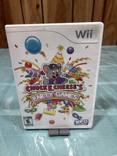 Chuck E. Cheese's Party Games (Nintendo Wii, 2010)  Complete w/ Manual  CIB 🔥🔥