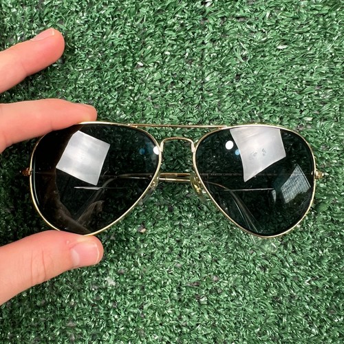 Ray-Ban RB3025 Aviator Sunglasses Large Metal 58mm Gold Frame Italy Frame Only