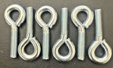 6 x M8 ocynkowane stalowe haczyki oczne śruby obrotowe