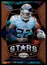 2021 Panini Certified Stars Mirror Bronze Derrick Henry 165/249 Tennessee Titans
