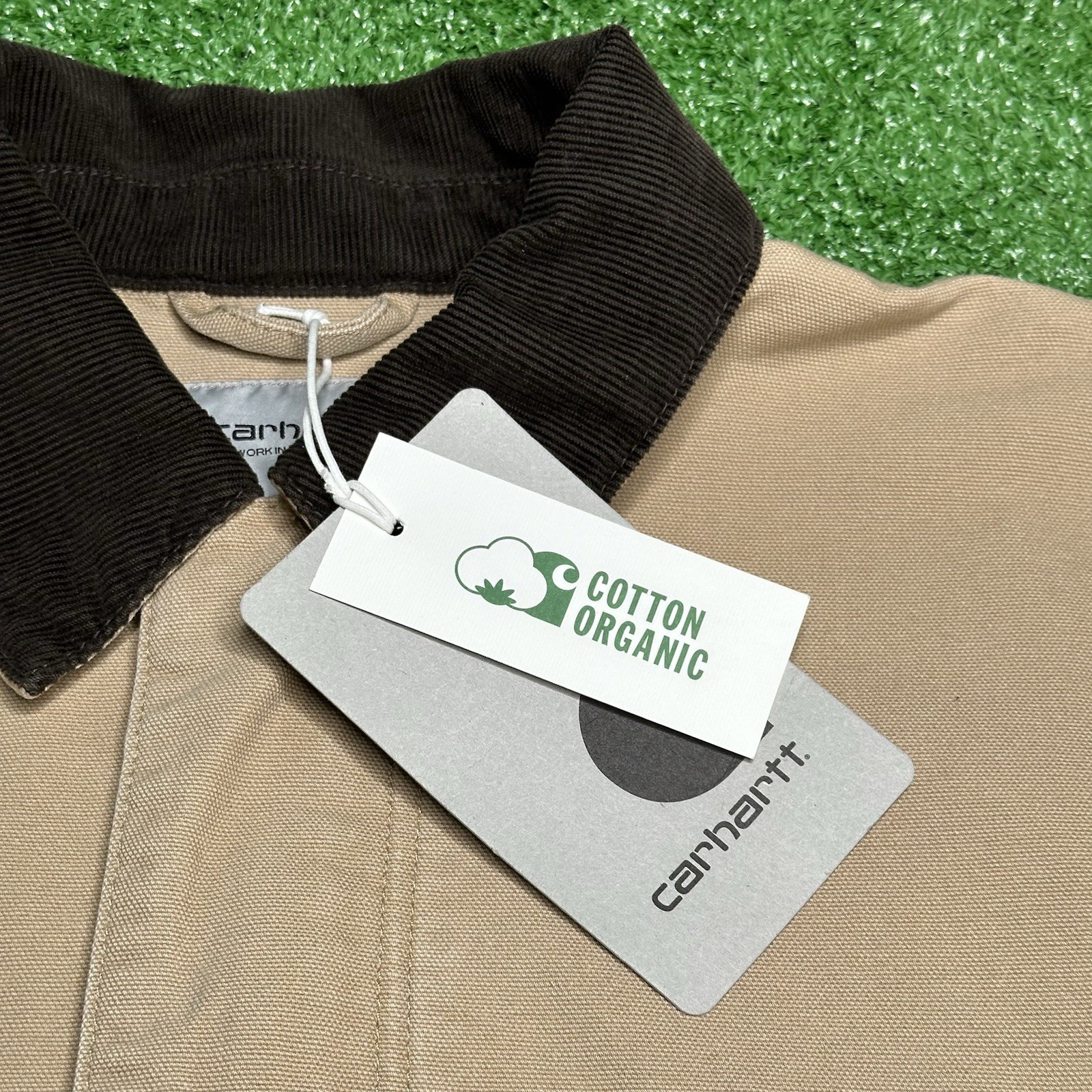 Carhartt WIP Heart of Detroit Jacket Rare Limited Edition Mastermade Tan Large image 4