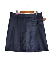 French Toast Navy Two Tab Pleated Scooter Skirt School Uniform Size 16