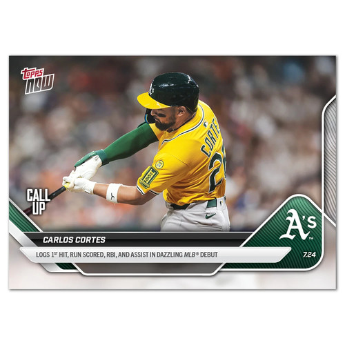 2025 Topps Now 460 Carlos Cortes