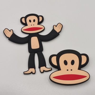 Paul Frank Gummi Kühlschrankmagnete und Flaschenöffner Julius Affe Magnet Set