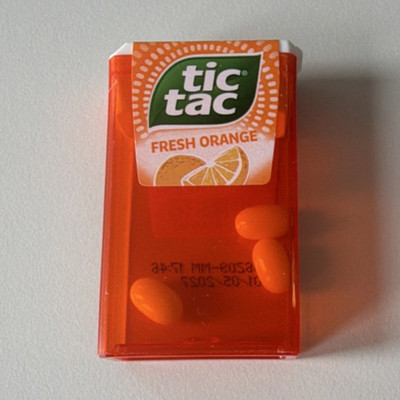 Tic Tac Fresh Orange Hartbonbons Dragees Orange Geschmack 18g