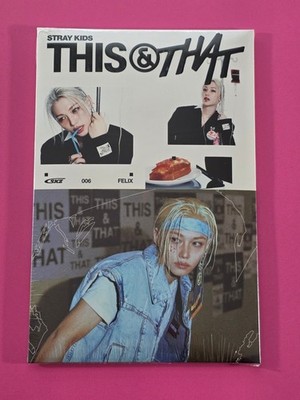 Official Brand New & Sealed STRAY KIDS This and That Album FELIX & Version